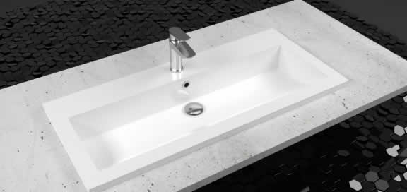 Granite bathroom sink